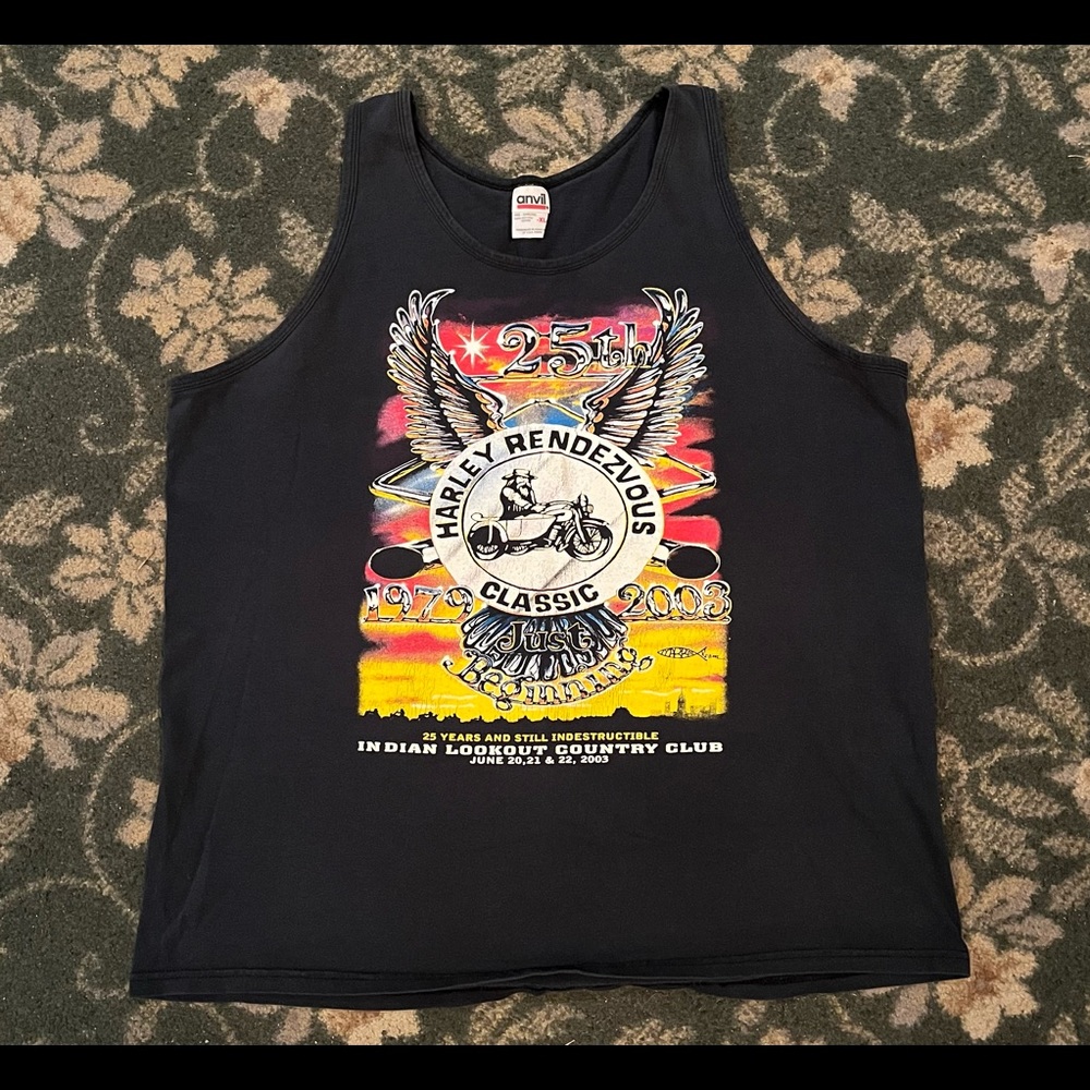 Vintage Harley Davidson Biker 2003 Rendezvous Classic… - Gem